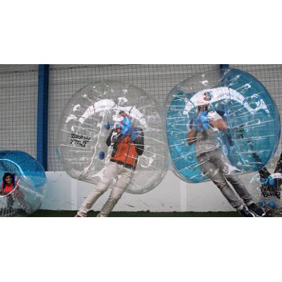 Cap Adrénaline Partie de Bubble Bump à Rennes - Publicité Cap Adrénaline Partie de Bubble Bump à Rennes - Publicité