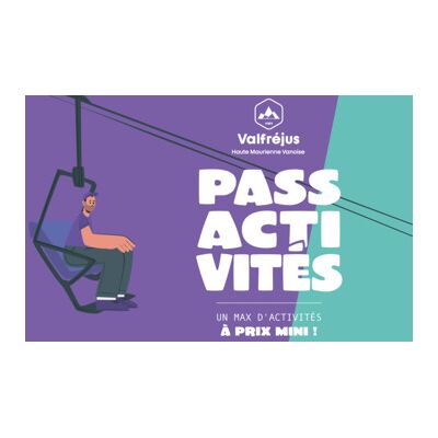 Cap Adrénaline Pass Multiactivités Valfréjus (piscine, golf, cinéma..) - Vacances en Haute Maurienne Vanoise - Publicité Cap Adrénaline Pass Multiactivités Valfréjus (piscine, golf, cinéma..) - Vacances en Haute Maurienne Vanoise - Publicité