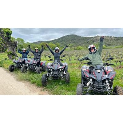 Cap Adrénaline Randonnée en quad à Vallon-Pont-d'Arc au cœur de l'Ardèche - Publicité Cap Adrénaline Randonnée en quad à Vallon-Pont-d'Arc au cœur de l'Ardèche - Publicité