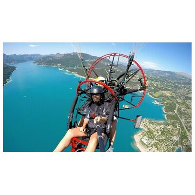 Cap Adrénaline Survol en ULM paramoteur de la vallée de la Durance près de Gap - Publicité Cap Adrénaline Survol en ULM paramoteur de la vallée de la Durance près de Gap - Publicité