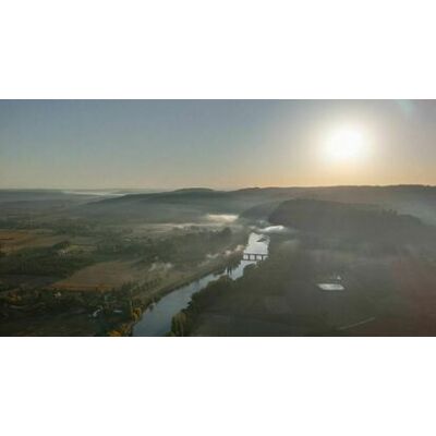 Cap Adrénaline Vol en montgolfière survol de la Dordogne - Publicité Cap Adrénaline Vol en montgolfière survol de la Dordogne - Publicité