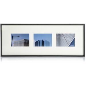 Cadre photos noir 76 x 29 cm Leon - XLBoom - Publicité Cadre photos noir 76 x 29 cm Leon - XLBoom - Publicité