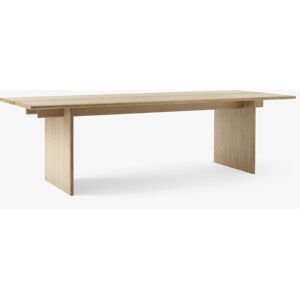 &Tradition - Table à manger rectangulaire en chêne Ita OS2 - 260x95x74cm - Publicité &Tradition - Table à manger rectangulaire en chêne Ita OS2 - 260x95x74cm - Publicité