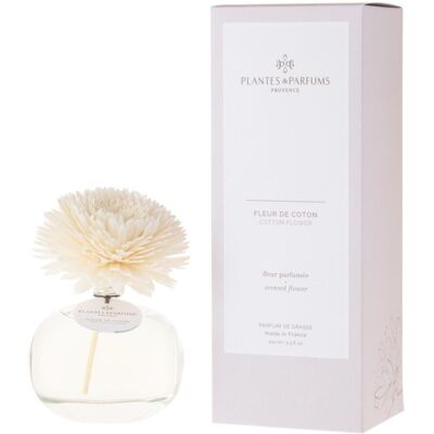 Plantes & Parfums - Fleur De Coton 100ml - Publicité Plantes & Parfums - Fleur De Coton 100ml - Publicité