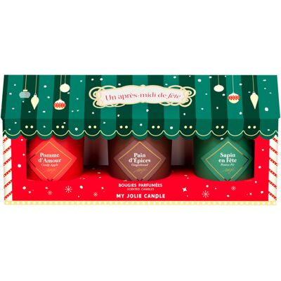 My Jolie Candle - Coffret Un Après-midi De Fête Trio De Bougies Parfumées - Publicité My Jolie Candle - Coffret Un Après-midi De Fête Trio De Bougies Parfumées - Publicité