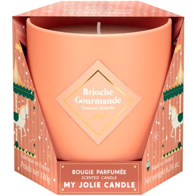 My Jolie Candle - Brioche Gourmande Bougie Parfumée 180g - Publicité My Jolie Candle - Brioche Gourmande Bougie Parfumée 180g - Publicité
