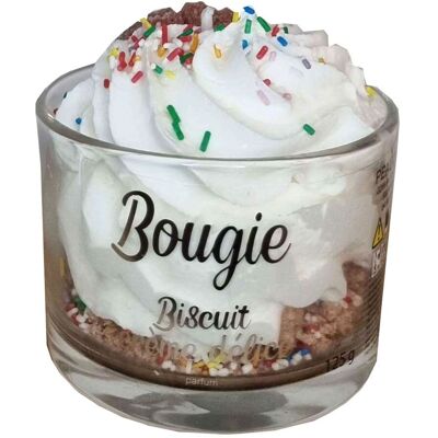 Peau D'ane - Bougie Biscuit & Crème Délice Bougie Gourmande Gourmande - Publicité Peau D'ane - Bougie Biscuit & Crème Délice Bougie Gourmande Gourmande - Publicité