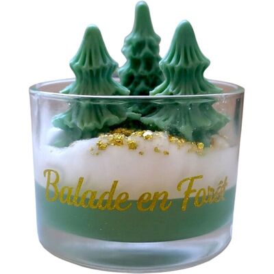 Peau D'ane - Balade En Forêt Bougie Parfumée - Publicité Peau D'ane - Balade En Forêt Bougie Parfumée - Publicité