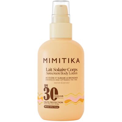 Mimitika - Lait Solaire Corps Spf30 190ml - Publicité Mimitika - Lait Solaire Corps Spf30 190ml - Publicité