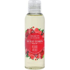 Beauty Success - Rouge Délice Huile Corps 125ml - Publicité Beauty Success - Rouge Délice Huile Corps 125ml - Publicité