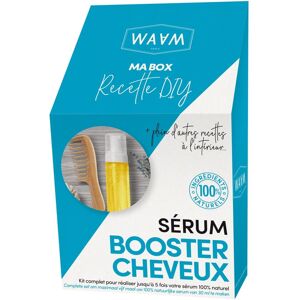 Waam - Ma Box Recette Diy Sérum Booster Cheveux - Publicité Waam - Ma Box Recette Diy Sérum Booster Cheveux - Publicité