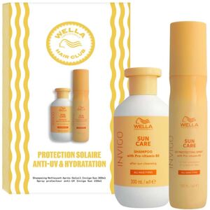 Wella - Coffret Protection Solaire Shampoing & Spray Protecteur Cheveux - Publicité Wella - Coffret Protection Solaire Shampoing & Spray Protecteur Cheveux - Publicité