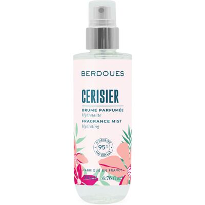 Berdoues - Cerisier Brume Parfumée Hydratante 200ml - Publicité Berdoues - Cerisier Brume Parfumée Hydratante 200ml - Publicité