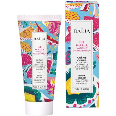 Baïja Île d'Azur Crème Corps - Vanille & Baobab - Publicité Baïja Île d'Azur Crème Corps - Vanille & Baobab - Publicité