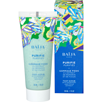 Baïja - Gommage Pieds Purifiant Extrait De Romarin & Fucus 30ml - Publicité Baïja - Gommage Pieds Purifiant Extrait De Romarin & Fucus 30ml - Publicité