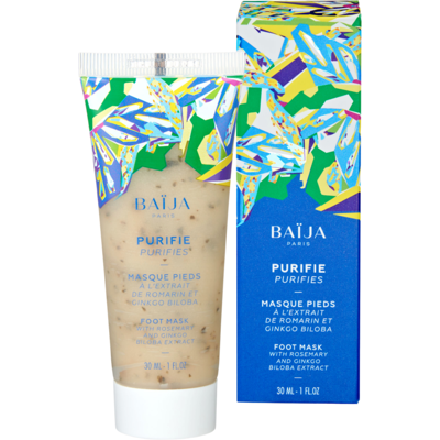 Baïja - Masque Pieds Purifiant Extrait De Romarin & Ginkgo Biloba 30ml - Publicité Baïja - Masque Pieds Purifiant Extrait De Romarin & Ginkgo Biloba 30ml - Publicité