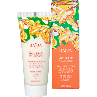 Baïja - Gommage Pieds Nourrissant Huile De Bourrache & Calendula 30ml - Publicité Baïja - Gommage Pieds Nourrissant Huile De Bourrache & Calendula 30ml - Publicité