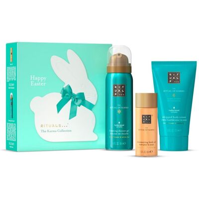 Rituals - Coffret The Ritual Of Karma Mousse De Douche, Crème Corps & Huile Corps Scintillante - Publicité Rituals - Coffret The Ritual Of Karma Mousse De Douche, Crème Corps & Huile Corps Scintillante - Publicité