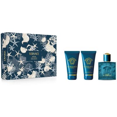 Versace Eros M - Coffret parfum pour hommes - Publicité Versace Eros M - Coffret parfum pour hommes - Publicité