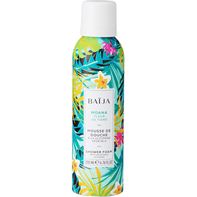 Baïja Moana Mousse de douche - Type de douche - Publicité Baïja Moana Mousse de douche - Type de douche - Publicité