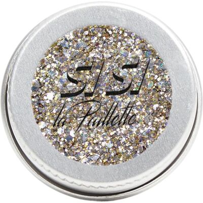 Si Si La Paillette - Coffret Étoiles Pailletées Paillettes, Pochoir, Baume & Pinceau - Publicité Si Si La Paillette - Coffret Étoiles Pailletées Paillettes, Pochoir, Baume & Pinceau - Publicité