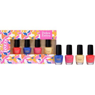 Jozz Beauty - Dolce Estiva Coffret Vernis - Publicité Jozz Beauty - Dolce Estiva Coffret Vernis - Publicité