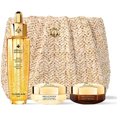 Guerlain - Trousse Abeille Royale Sérum, Crème Jour & Crème Nuit - Publicité Guerlain - Trousse Abeille Royale Sérum, Crème Jour & Crème Nuit - Publicité
