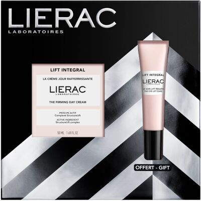 Lierac - Coffret Lift Intégral Crème Visage & Soin Regard - Publicité Lierac - Coffret Lift Intégral Crème Visage & Soin Regard - Publicité