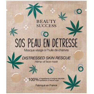 Beauty Success - Sos Peau En Détresse Masque Monodose - Publicité Beauty Success - Sos Peau En Détresse Masque Monodose - Publicité