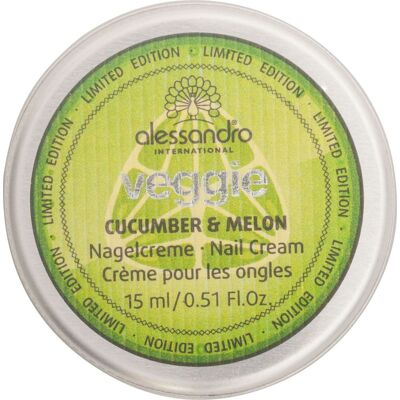 Alessandro - Crème Ongles Crème Ongles Concombre/melon - Pot 15ml - Publicité Alessandro - Crème Ongles Crème Ongles Concombre/melon - Pot 15ml - Publicité