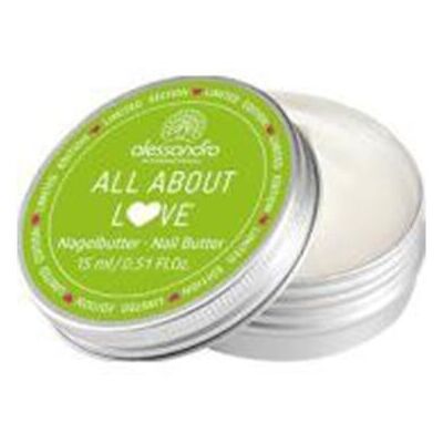Alessandro - All About Love Nail Butter With Love Pot 15ml - Publicité Alessandro - All About Love Nail Butter With Love Pot 15ml - Publicité