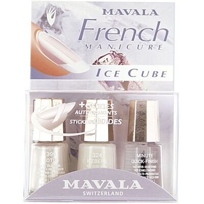 Mavala - Kit French Manucure Ice Cube - Publicité Mavala - Kit French Manucure Ice Cube - Publicité