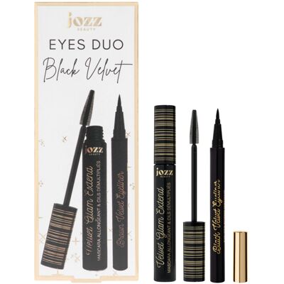 Jozz Beauty - Winter Sparkle Coffret Duo Yeux Black Velvet Mascara & Eyeliner - Publicité Jozz Beauty - Winter Sparkle Coffret Duo Yeux Black Velvet Mascara & Eyeliner - Publicité