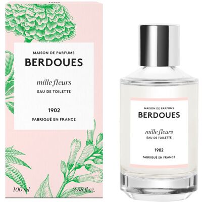 Berdoues - Mille Fleurs Eau De Toilette 100ml - Publicité Berdoues - Mille Fleurs Eau De Toilette 100ml - Publicité