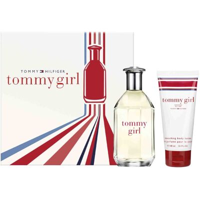 Tommy Hilfiger - Coffret Tommy Girl Eau De Toilette 100ml & Lait Corps Parfumé - Publicité Tommy Hilfiger - Coffret Tommy Girl Eau De Toilette 100ml & Lait Corps Parfumé - Publicité