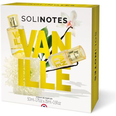 Solinotes - Coffret Essential Duo Vanille Eau De Parfum 50ml & 15ml - Publicité Solinotes - Coffret Essential Duo Vanille Eau De Parfum 50ml & 15ml - Publicité