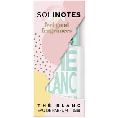 Solinotes - Coffret Thé Blanc Eau De Parfum 15ml - Publicité Solinotes - Coffret Thé Blanc Eau De Parfum 15ml - Publicité