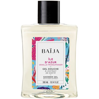 Gel douche au beurre de karité Baïja Ile D'Azur - Bain & Corps - Publicité Gel douche au beurre de karité Baïja Ile D'Azur - Bain & Corps - Publicité