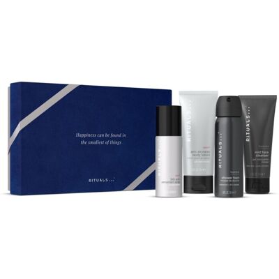 Rituals - Coffret Rituals Homme Mousse De Douche, Lait Corps, Nettoyant Visage & Déodorant Spray - Publicité Rituals - Coffret Rituals Homme Mousse De Douche, Lait Corps, Nettoyant Visage & Déodorant Spray - Publicité