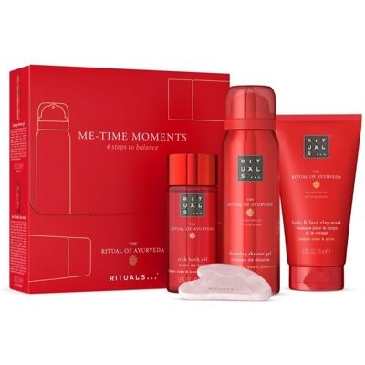 Rituals - The Ritual Of Ayurveda Masque Visage Et Corps, Mousse De Douche, Huile De Bain & Gua Sha - Publicité Rituals - The Ritual Of Ayurveda Masque Visage Et Corps, Mousse De Douche, Huile De Bain & Gua Sha - Publicité