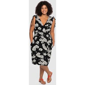 Robe de plage - Sheego - noir-blanc NOIR-BLANC 56 - Publicité Robe de plage - Sheego - noir-blanc NOIR-BLANC 56 - Publicité