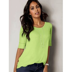 Helline T-shirt femme simple élégant manches doublées - - vert kiwi VERT KIWI 54 - Publicité Helline T-shirt femme simple élégant manches doublées - - vert kiwi VERT KIWI 54 - Publicité