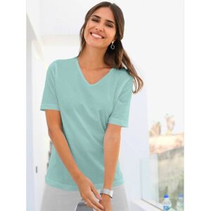 Helline T-shirt femme simple confortable col v - - menthe MENTHE 54 - Publicité Helline T-shirt femme simple confortable col v - - menthe MENTHE 54 - Publicité