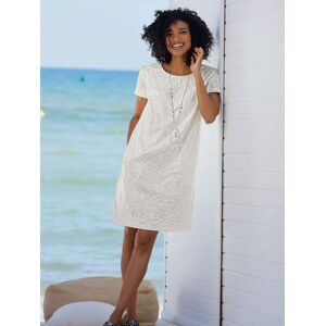Linea Tesini Robe d'été jolie broderie à fleurs - Publicité Linea Tesini Robe d'été jolie broderie à fleurs - Publicité