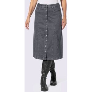 Helline Jupe en jean qualité coton doux sur la peau - - denim gris DENIM GRIS 48 - Publicité Helline Jupe en jean qualité coton doux sur la peau - - denim gris DENIM GRIS 48 - Publicité