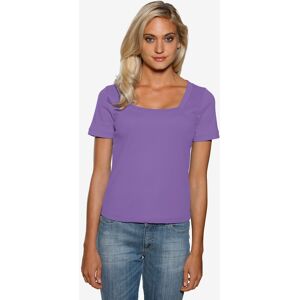 T-shirt grande encolure carrée - Linea Tesini - lilas LILAS 48 - Publicité T-shirt grande encolure carrée - Linea Tesini - lilas LILAS 48 - Publicité
