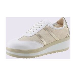 Helline Chaussures à lacets de fabrication espagnole - - blanc-sable BLANC-SABLE 40 - Publicité Helline Chaussures à lacets de fabrication espagnole - - blanc-sable BLANC-SABLE 40 - Publicité