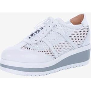 Helline Chaussures à lacets de fabrication espagnole - - blanc BLANC 40 - Publicité Helline Chaussures à lacets de fabrication espagnole - - blanc BLANC 40 - Publicité