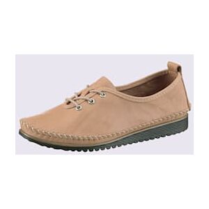 Helline Chaussures à lacets cuir nappa de vache - - couleur chamois COULEUR CHAMOIS 39 - Publicité Helline Chaussures à lacets cuir nappa de vache - - couleur chamois COULEUR CHAMOIS 39 - Publicité