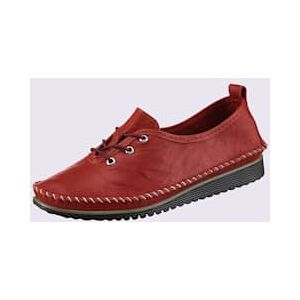 Helline Chaussures à lacets cuir nappa de vache - - rouge ROUGE 38 - Publicité Helline Chaussures à lacets cuir nappa de vache - - rouge ROUGE 38 - Publicité